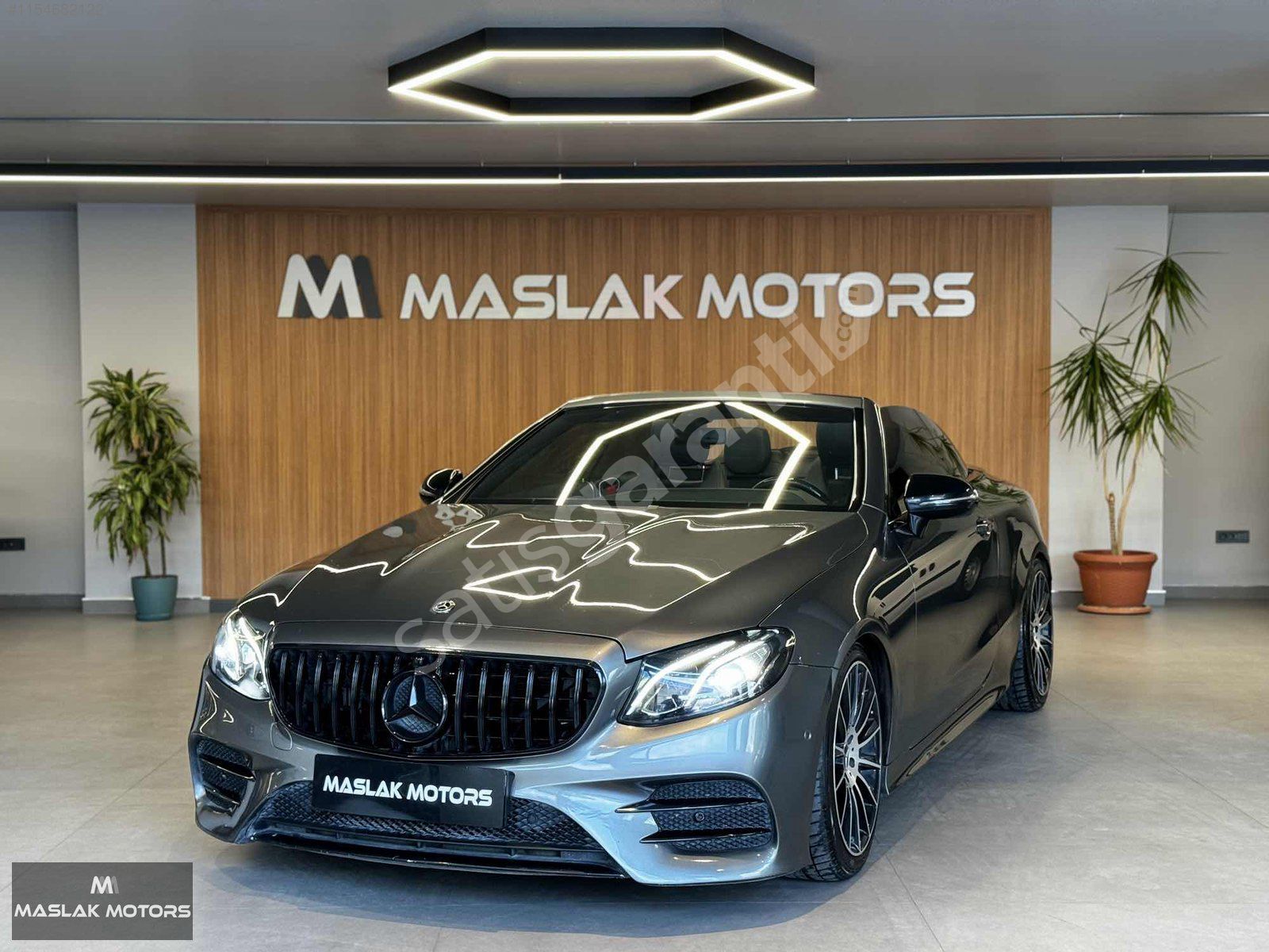 MASLAK MOTORS E300 CABRIO 9G TRONIK-AMG-BURMASTER-ENSE HATASIZ