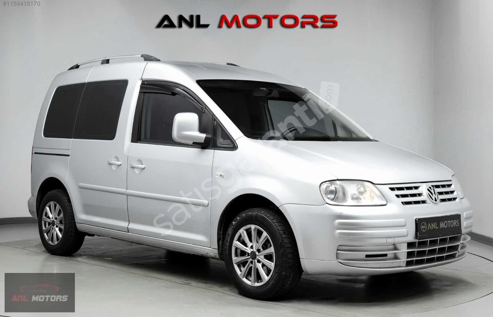 '' ANL MOTORS '' VW CADDY 1.9 TDİ 105 HP KOMBİ OTOMATİK