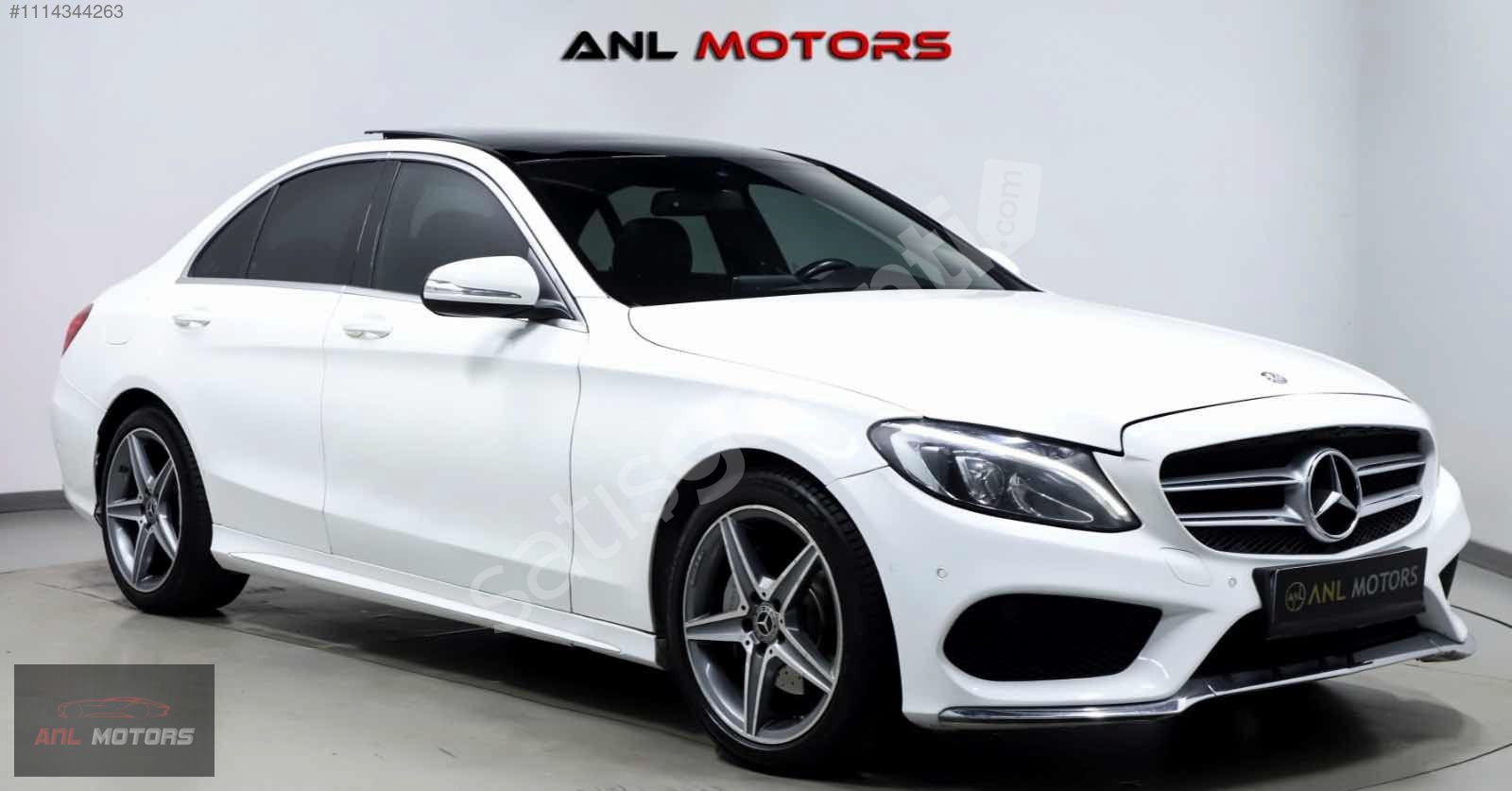 '' ANL MOTORS '' 2018 MERCEDES C200 D BLUETEC AMG ÇİFT HAFIZA