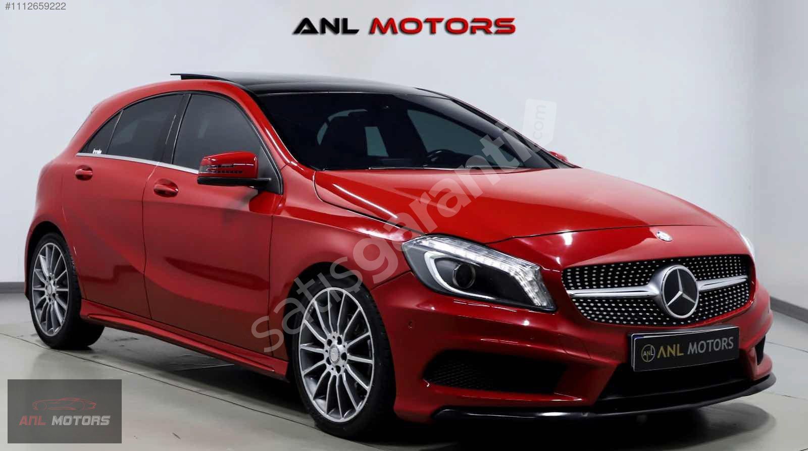 '' ANL MOTORS '' 2015 MERCEDES A 180 CDİ AMG 7G- DCT CAM TAVAN