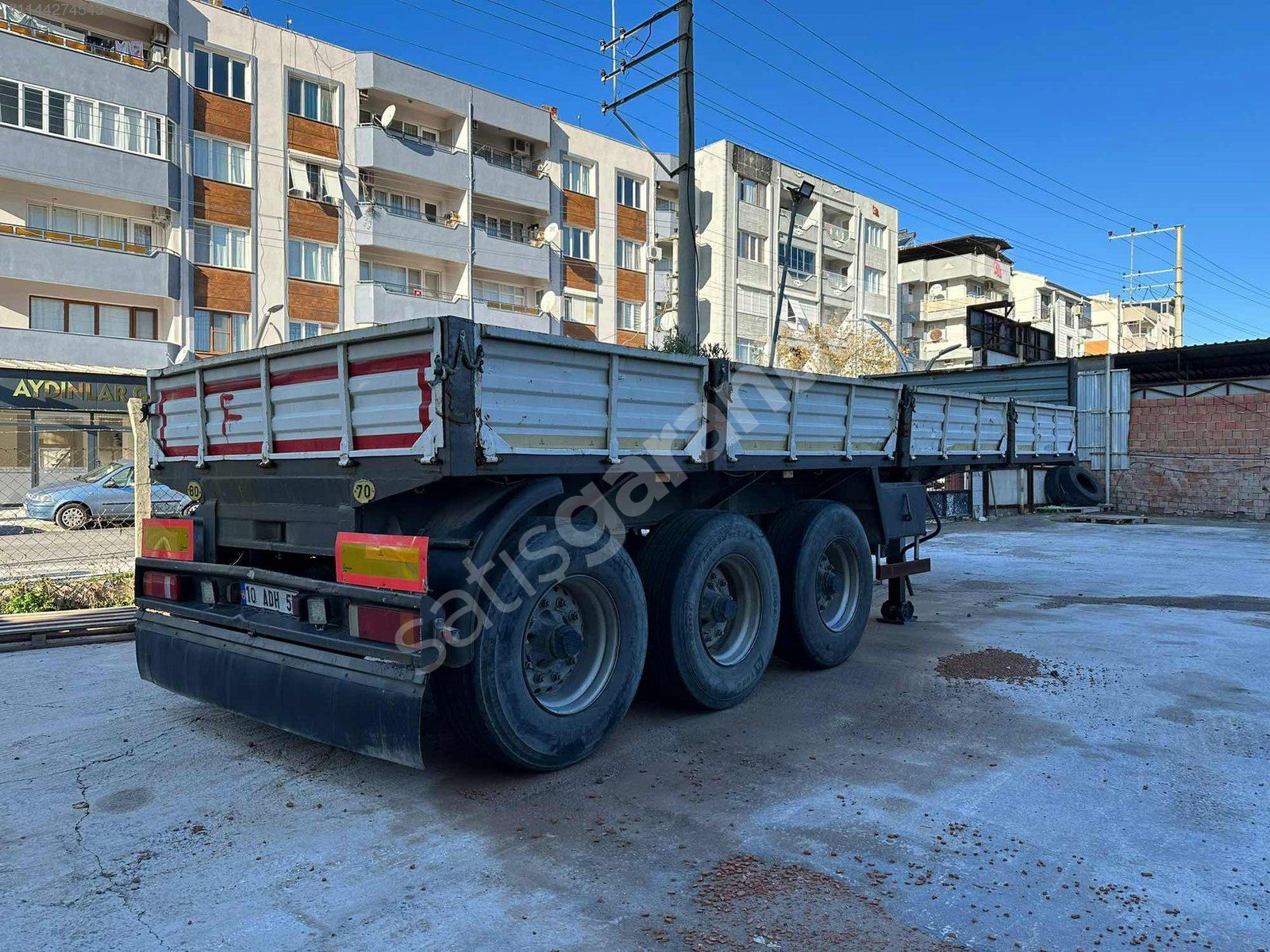2007 MODEL ÖZGÜL MARKA 8.5M DORSE