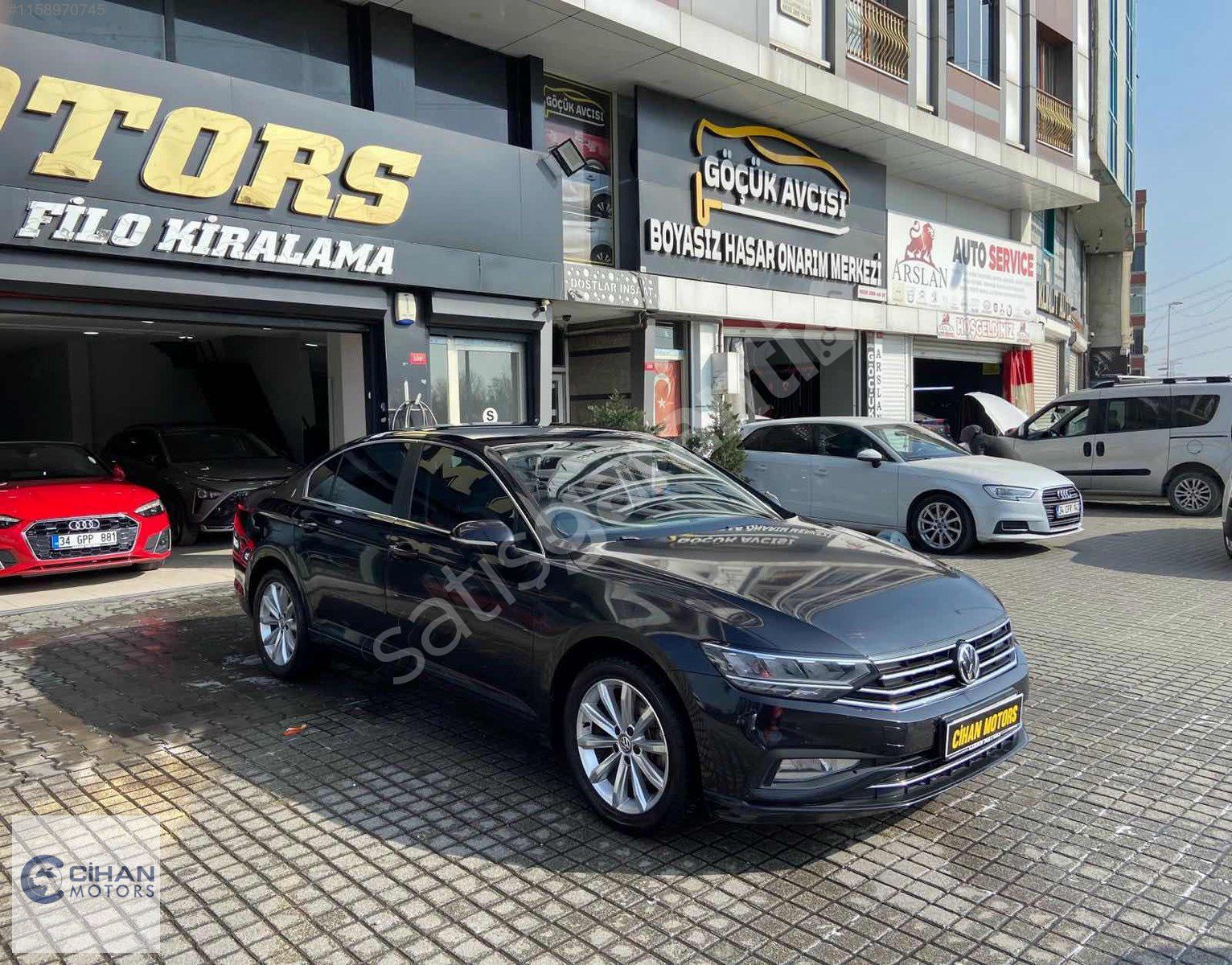 CİHAN MOTORS 2019 Passat 1.6 TDI Business DSG Hatasız Boyasız