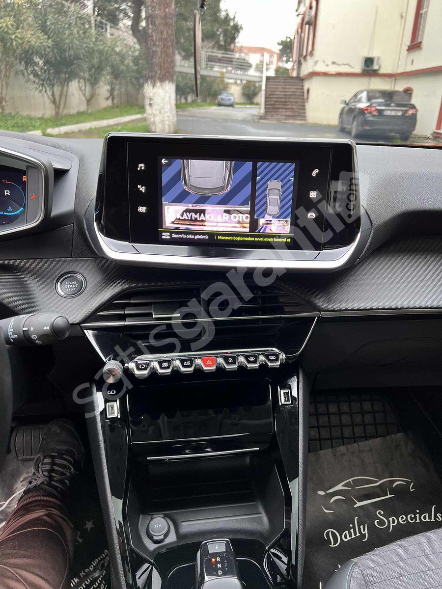 PEUGEOT 2008 ALURE PAKET CAM TAVAN