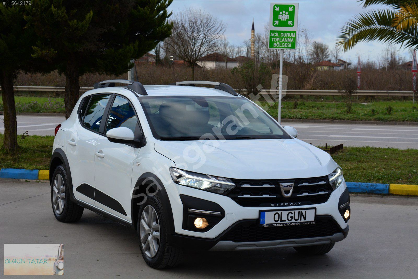 OLGUN'dan 2022 DACİA STEPWAY 1.0T PRESTİGE OTOMATİK BOYASZ %20F.