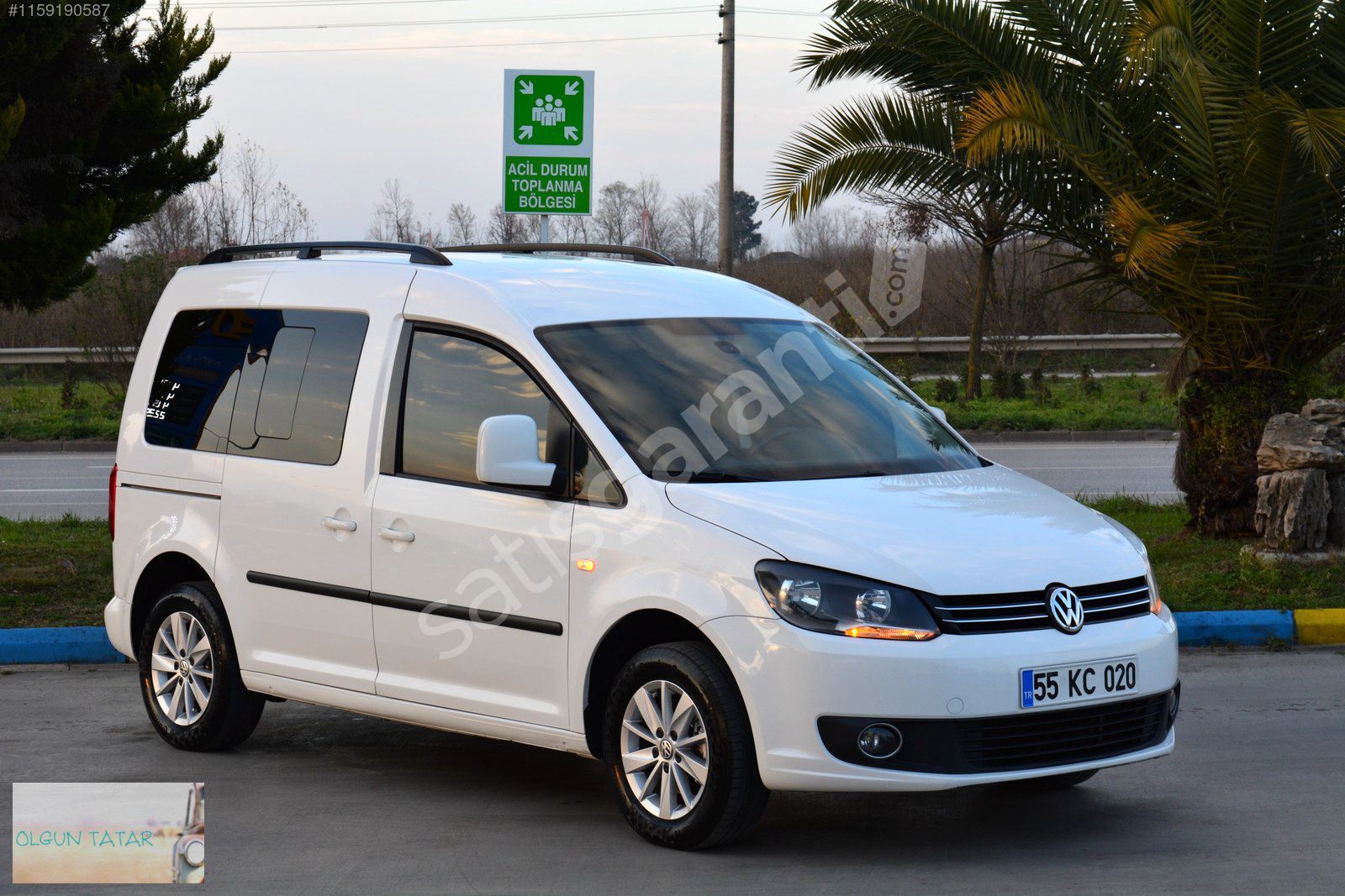 OLGUN'dan 2014 VW CADDY 1.6 TDİ COMFORTLİNE HATASIZ BOYASIZ