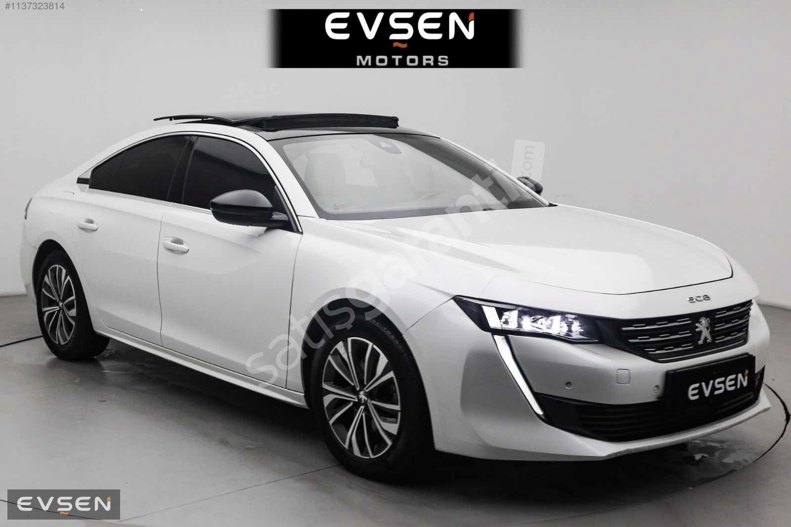 EVŞEN MOTORS-PEUGEOT 508-1.6-ALLURE-EAT8-66.000 KM