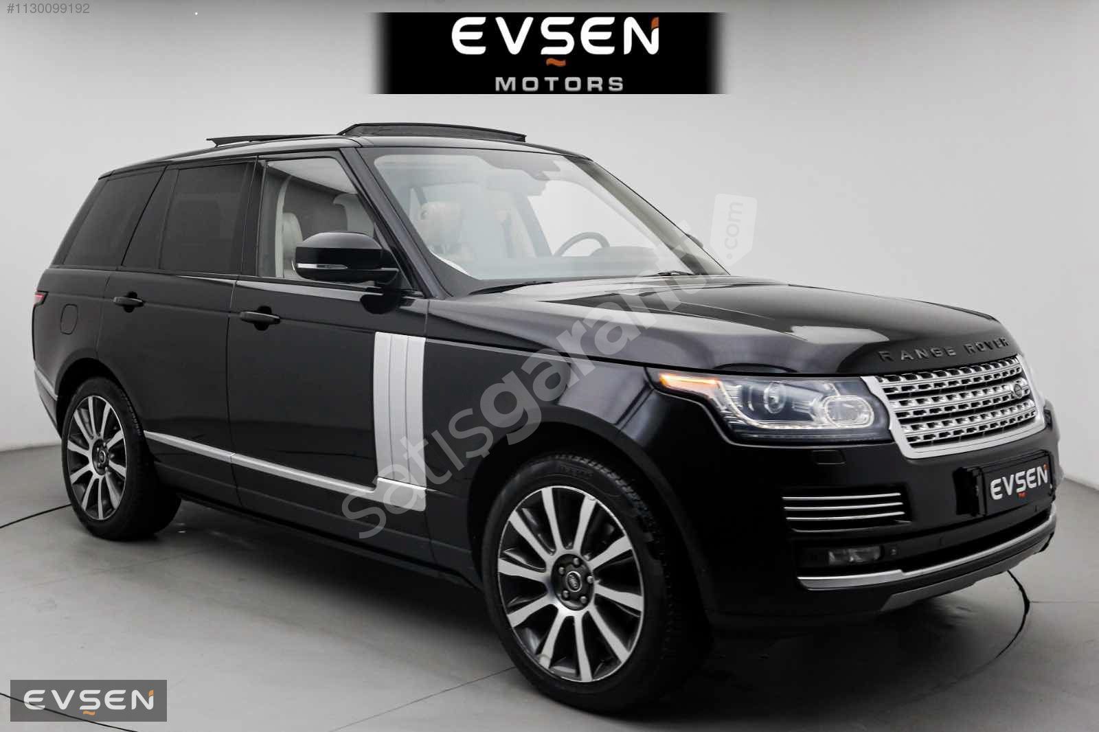 EVŞEN MOTORS-RANGE ROVER VOGUE-HSE-114.000 KM-BAYİ ÇIKIŞLI