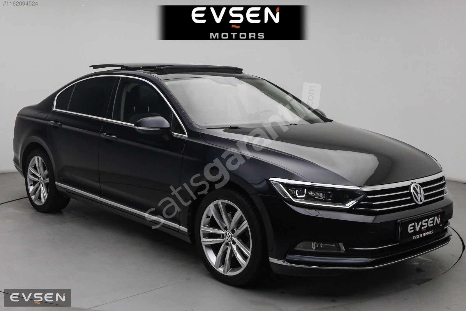 EVŞEN MOTORS-PASSAT-HİGHLİNE-DİZEL-OTOMATİK-CAM TAVAN