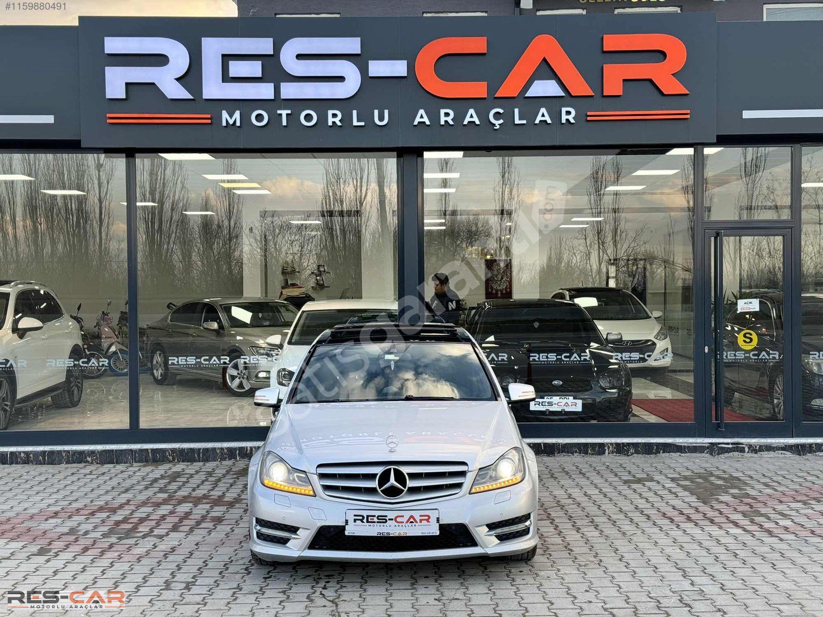 RES-CAR_2011 MODEL MERCEDES C180 AVANGARDE AMG 7İLERİ FULL