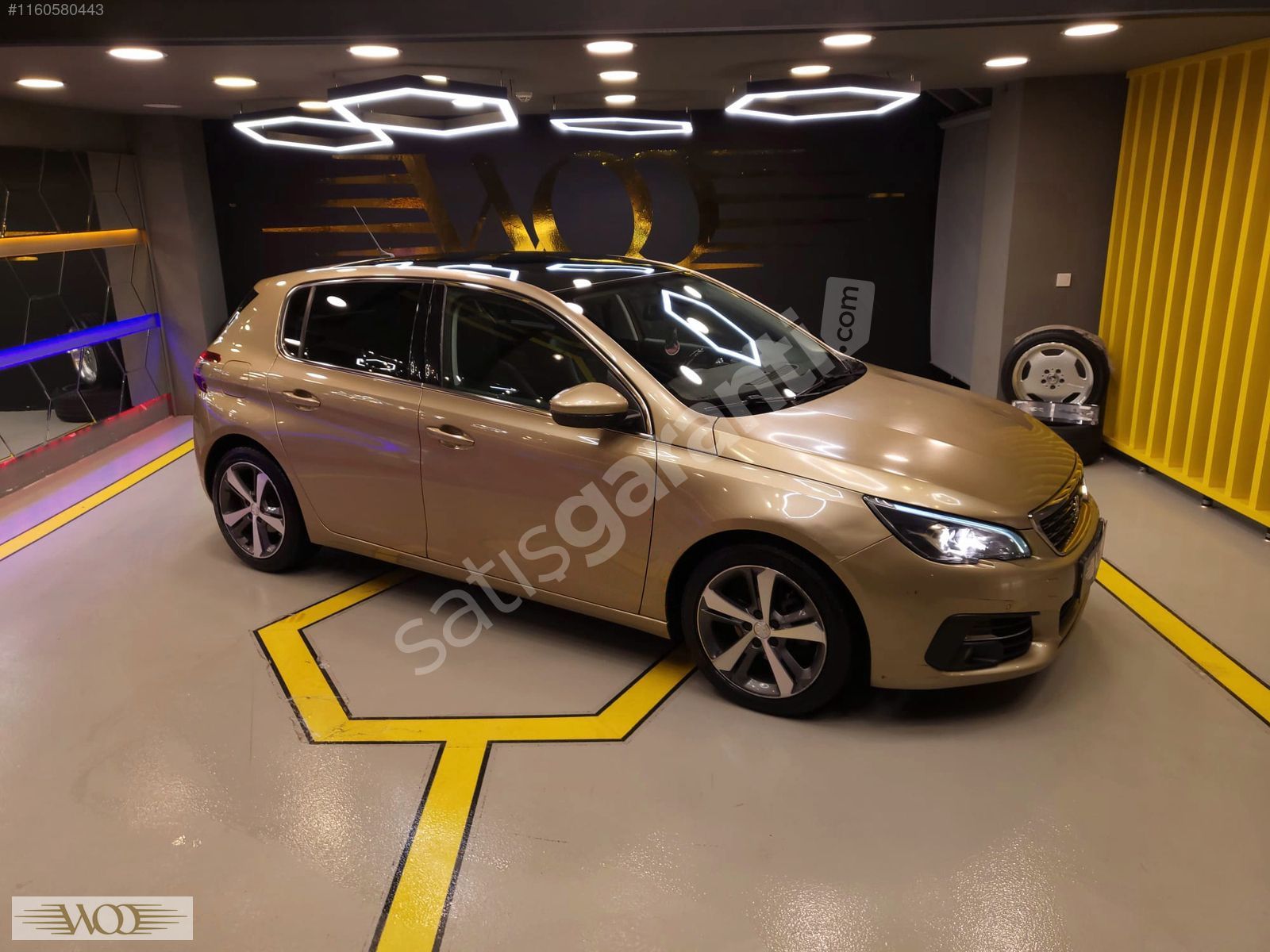 ''Woo Cars'' HATASIZ BOYASIZ TRAMERSİZ CAM TAVANLI 308 ALLURE