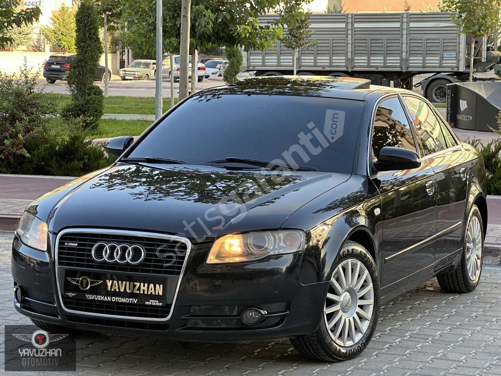 2007 FULL+FULL HATASIZ AUDİ A4 MULTİRONİK SANRUF/ISITMA/BEJ DERİ