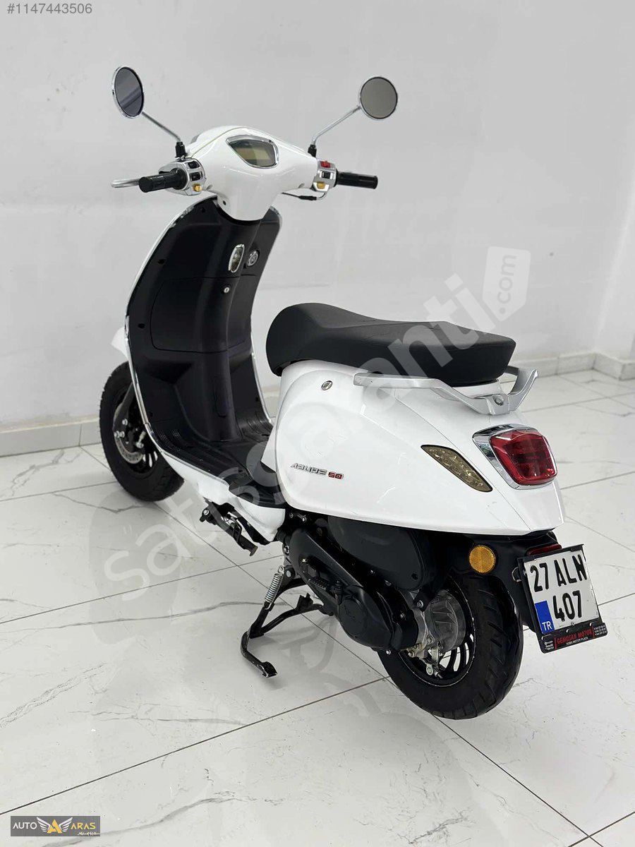 AUTO ARAS TAN 2022 RKS AZURE 50 CC VERGİSİZ B EHLİYET KULLANIR
