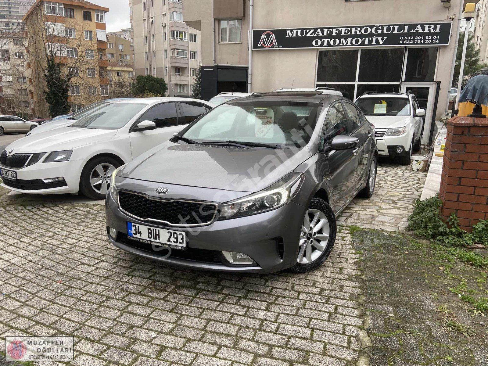 SUNROOFLU KAZASIZ OTOMATİK 2017 KİA CERATO BAKIMLI TAKAS KREDİ