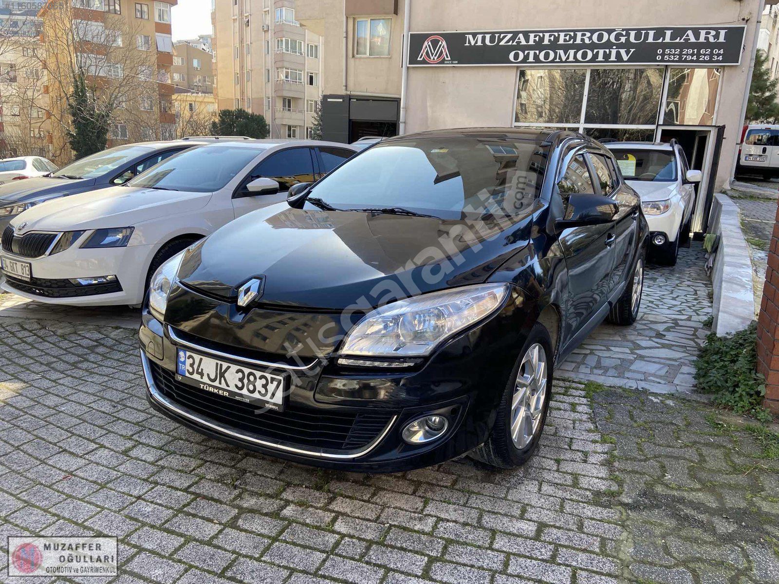 KAYITSIZ 139.000 KM 2012 MEGANE 3 1.5 DCI 90 HP TKS TAKSİT KREDİ