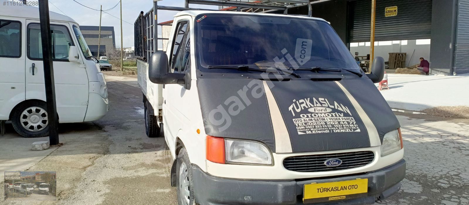 TÜRKASLAN OTOMOTİV den ORJNL 2001 MODEL FORD TRANSİT 190 P KMYNT