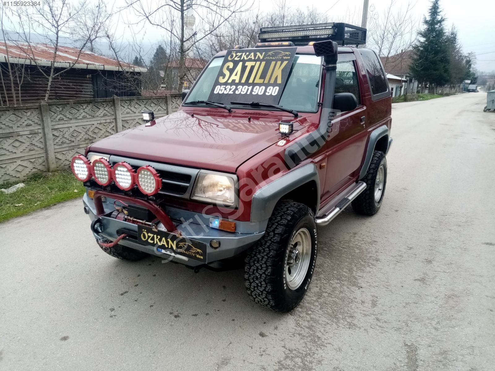 ÖZKAN OTOMOTİVDEN 1996 DIHATSU 4X4 FULL YAPILI
