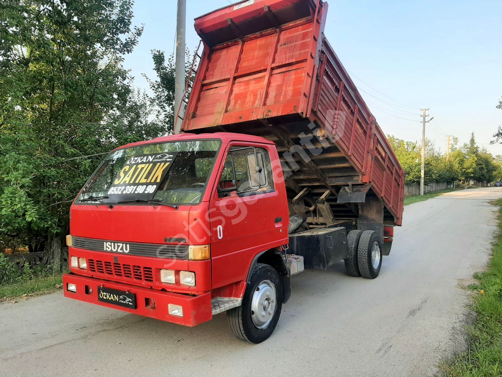 ÖZKAN OTOMOTİV DEN 1992 ISUZU NPR DANPER LI