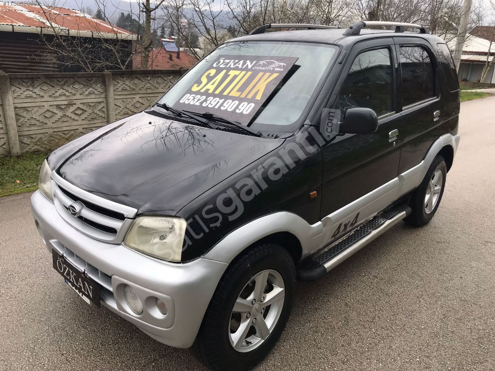 ÖZKAN OTOMOTİV DEN 2007 TERIOS 1.3 DX 4X4 LPG LI