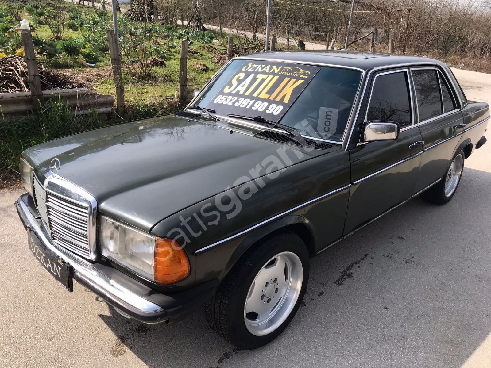 ÖZKAN OTOMOTİV DEN 1983 MODEL 200 D MASRAFSIZ
