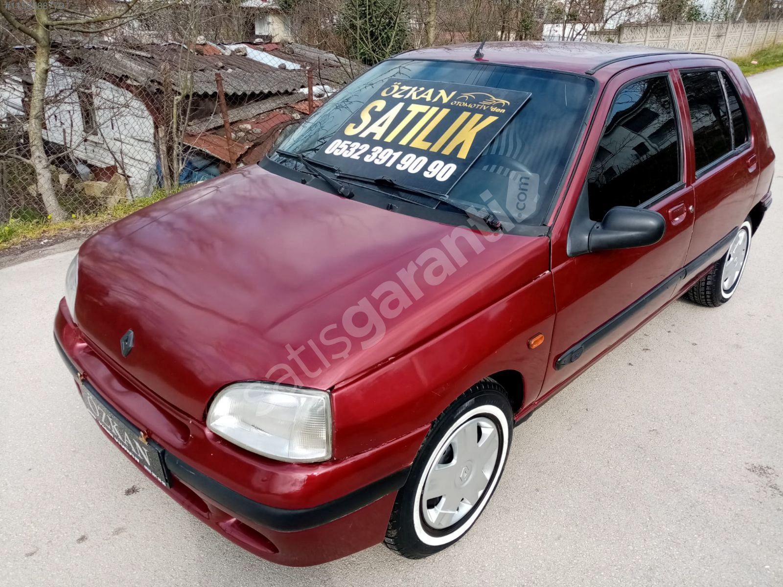 ÖZKAN OTOMOTİV DEN 1996 CLIO 1.4 ENERJI MOTORLU KLIMALI LPG LI