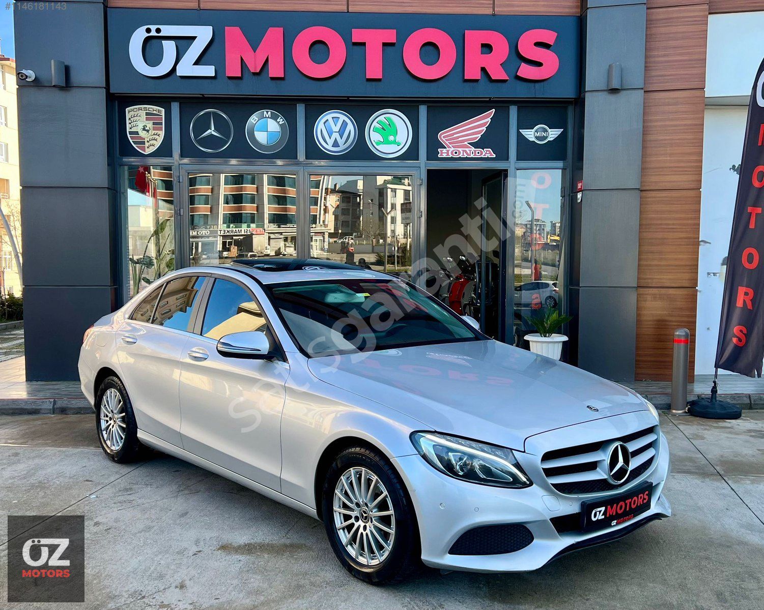 ÖZ MOTORS 2018 MERCEDES C200dBLUETEC COMFORT 136000km DEĞİŞENSİZ