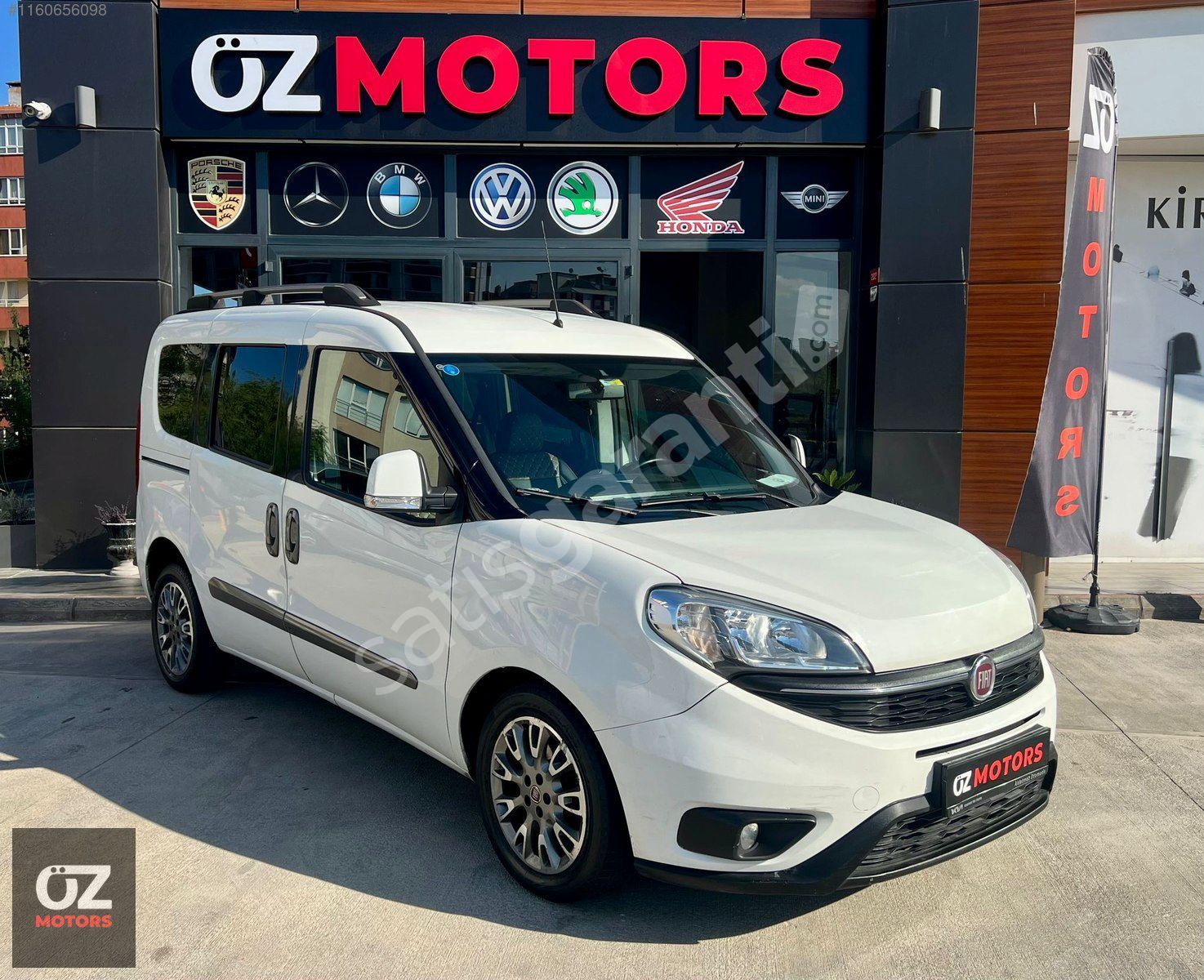 ÖZ MOTORS 2015 FİAT DOBLO 1.6M.JET Premium P. Camlı DEĞİŞENSİZ