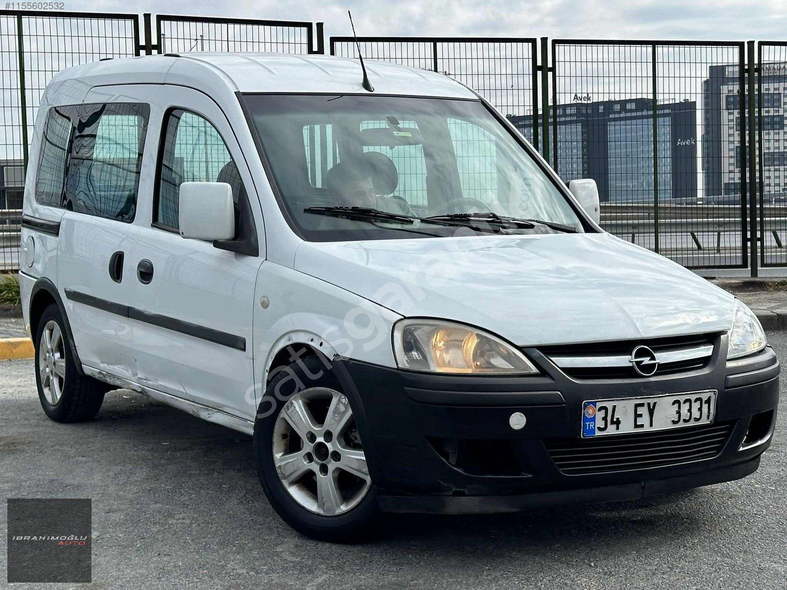 ORJİNAL BAKIMLI 2007 OPEL COMBO 1*7 CDTİ CİTY PLUS 415000KMDE