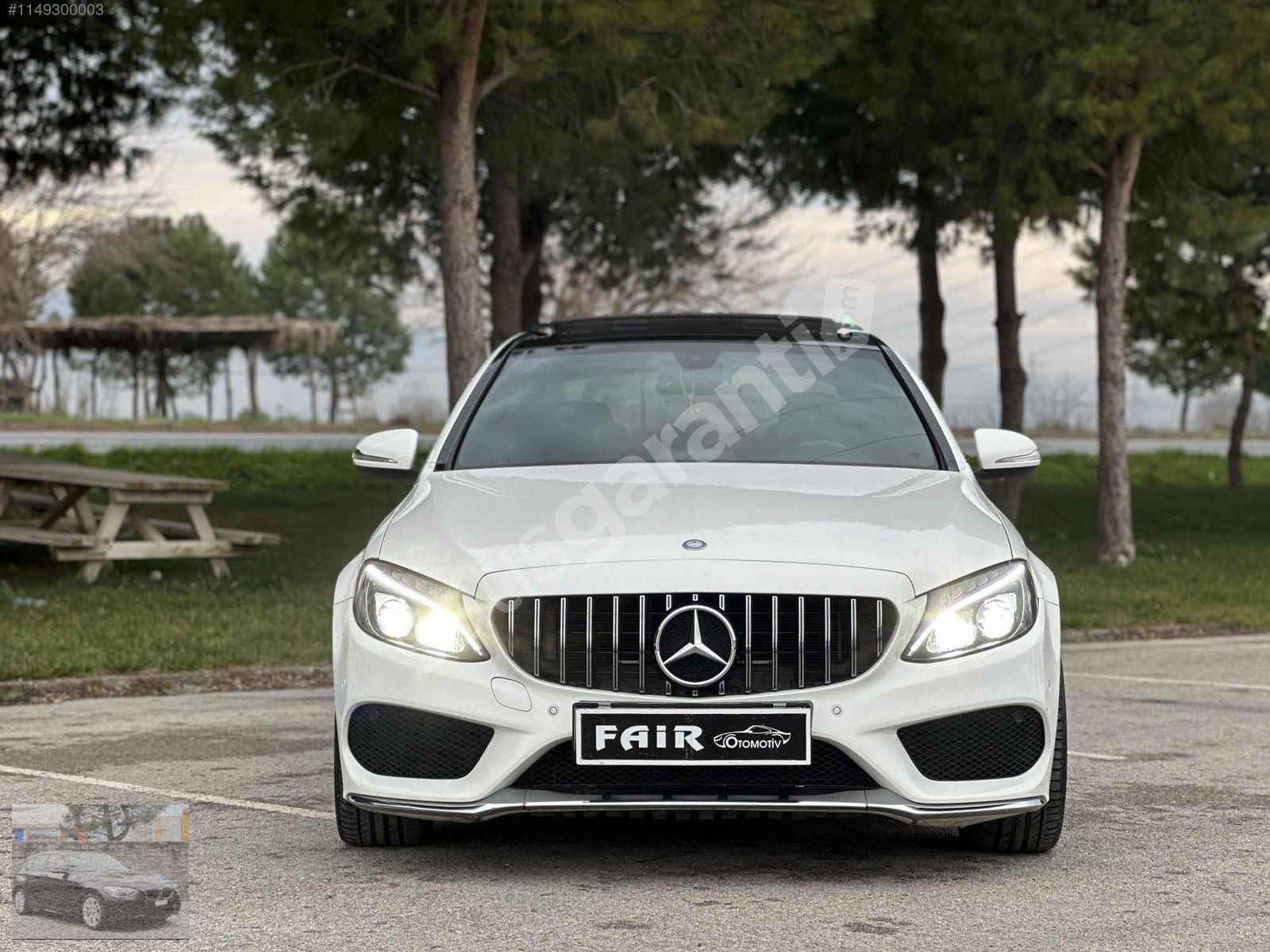 C200 D AMG CAM TAVAN HATASIZ