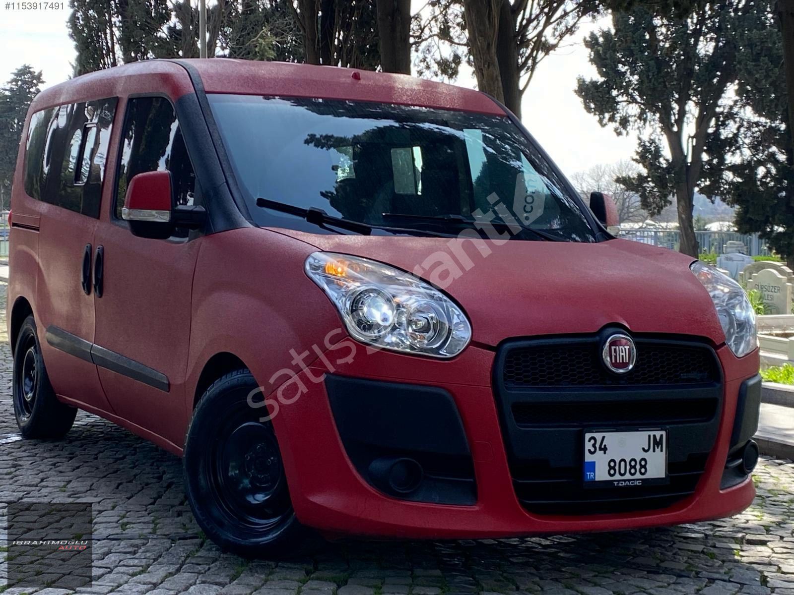 BAKIMLI 2013 FIAT DOBLO 1*3 MULTİJET 90HP CAMLI KOLTUKLU