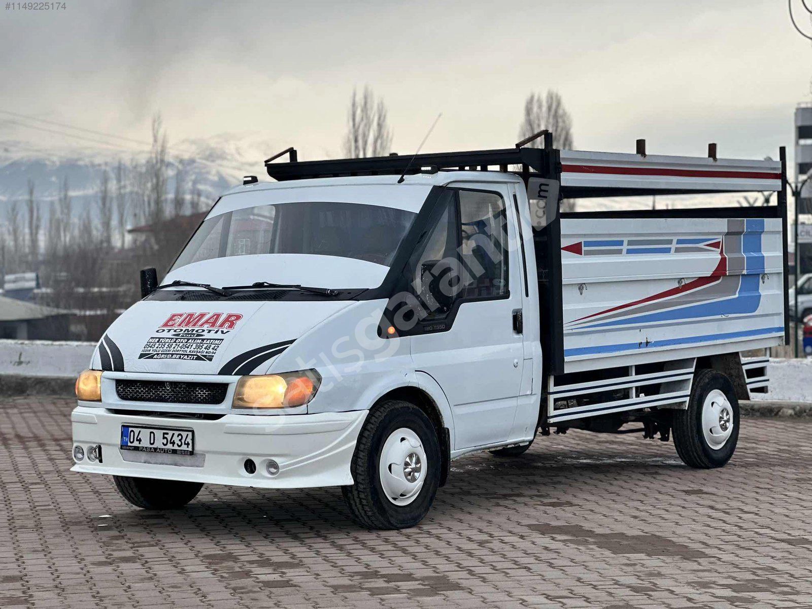 2004 model Ford açık kasa uzun şase