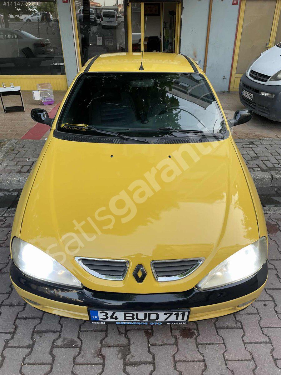 MEGANE 1 COUPE MUAYNE SIFIR EMSALSİZ TEMİZLİKTE