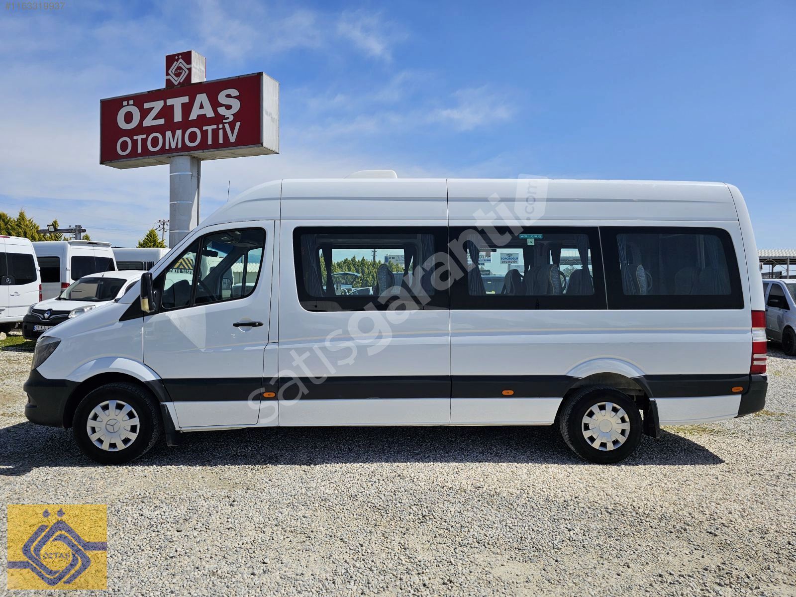 ÖZTAŞ OTOMOTİV den 2017 SPRİNTER 16+1 OKUL PAKET ALMAN TİP KLİMA