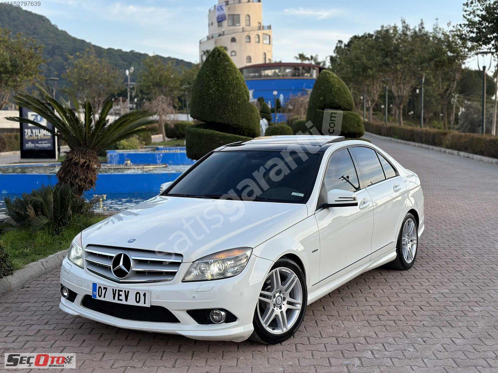 2009 MODEL BOYASIZ İLK SAHİBİNDEN PRİNS CAM TVN C180 AMG..