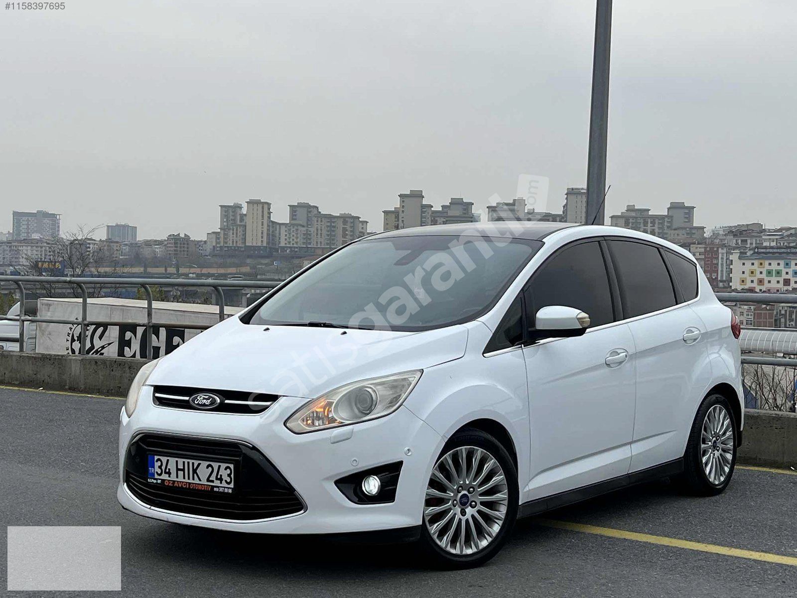 ÖZAVCIDAN 2012 Ford C-MAX 1.6TDCI TİTANİUM CAM TAVAN İLK ELDEN