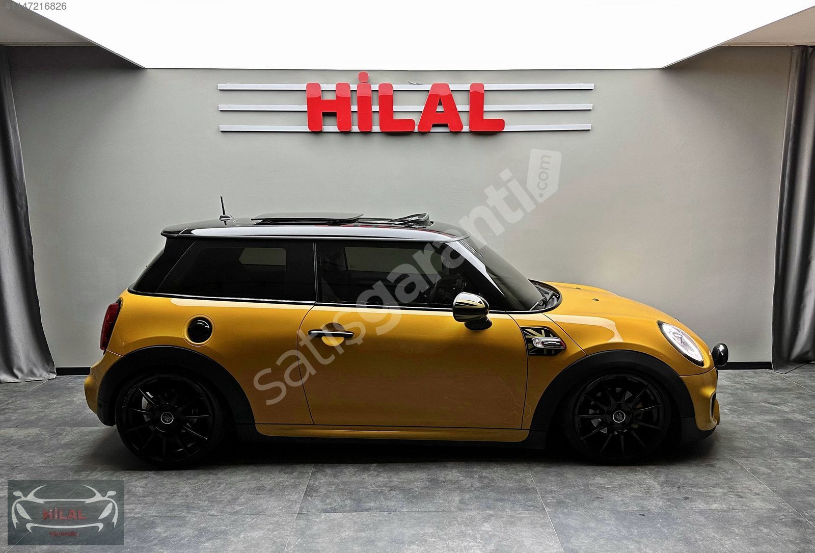 HİLAL'den 2017 Boyasız 106 Bin Km'de Cooper John Works+Cam Tavan