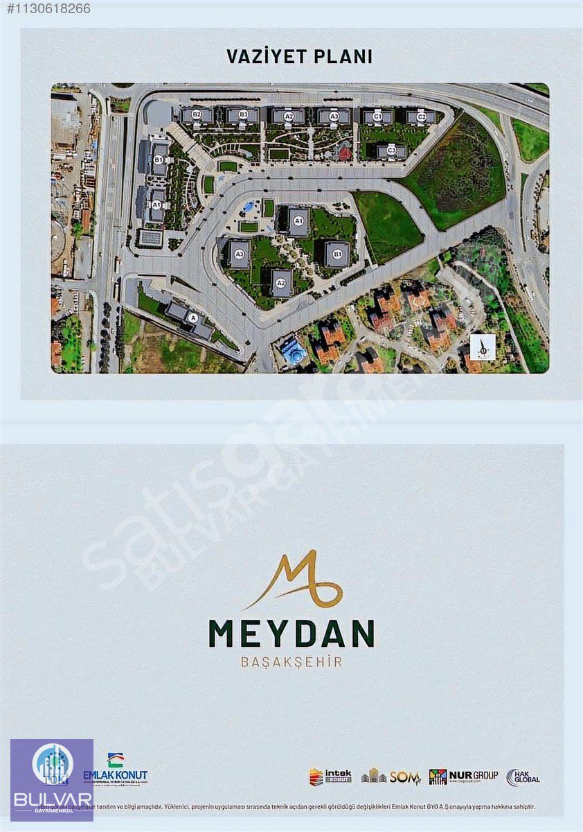 MEYDAN BAŞAKŞEHİR POJESİNDE SATILIK 5+1 FIRSAT DAİRE