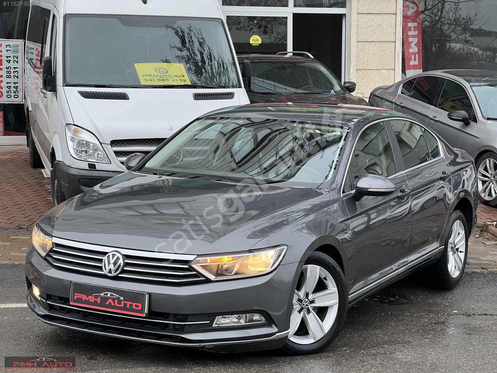 VW PASSAT B8 DİZEL OTOMATİK DEĞİŞENSİZ LANSMAN RENK KUSURSUZ