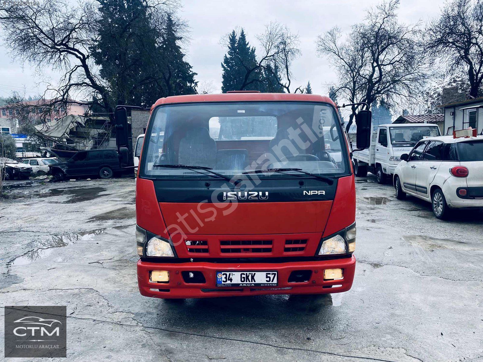 YÜK GÖRMEMİŞ 250 BİN KMDE 2008 MODEL TURBOLU ISUZU NPR