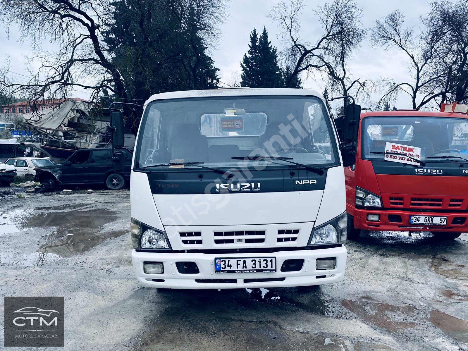 YÜK GÖRMEMİŞ EZİLMEMİŞ 2008 MODEL TURBOLU ISUZU NPR