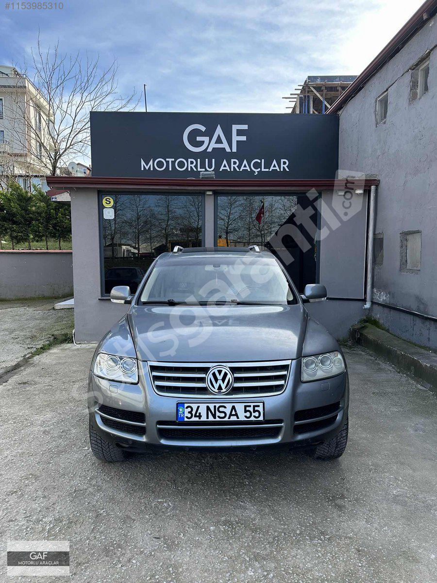 2004 VOLKSWAGEN TOUREAG 3.2 V6 293.000 KM MASRAFSIZ BAKIMLI