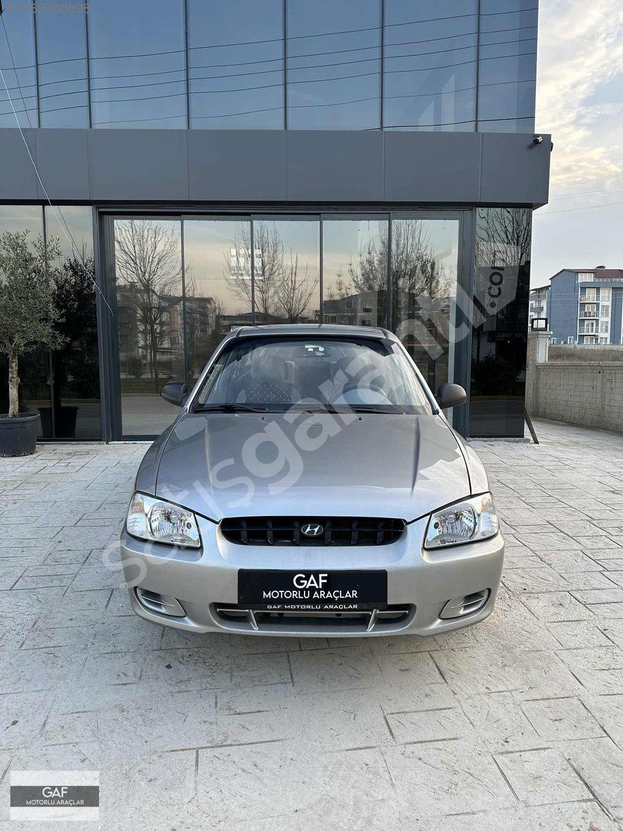 2002 HYUNDAİ ACCENT 1.3 BENZİN LPG MASRAFSIZ BAKIMLI DEĞİŞENSİZ