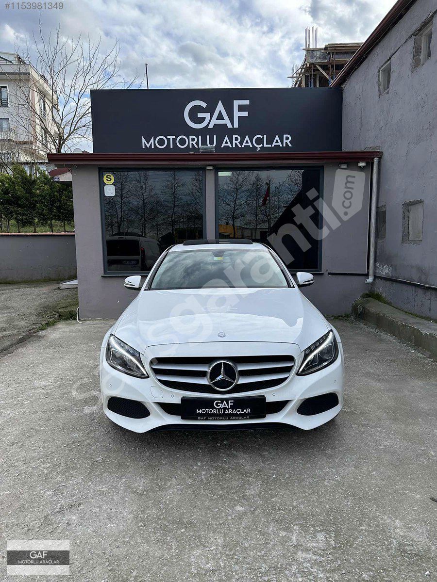 2016 MERCEDES C200 BLUETEC SUNROOF 135.000 KM MASRAFSIZ