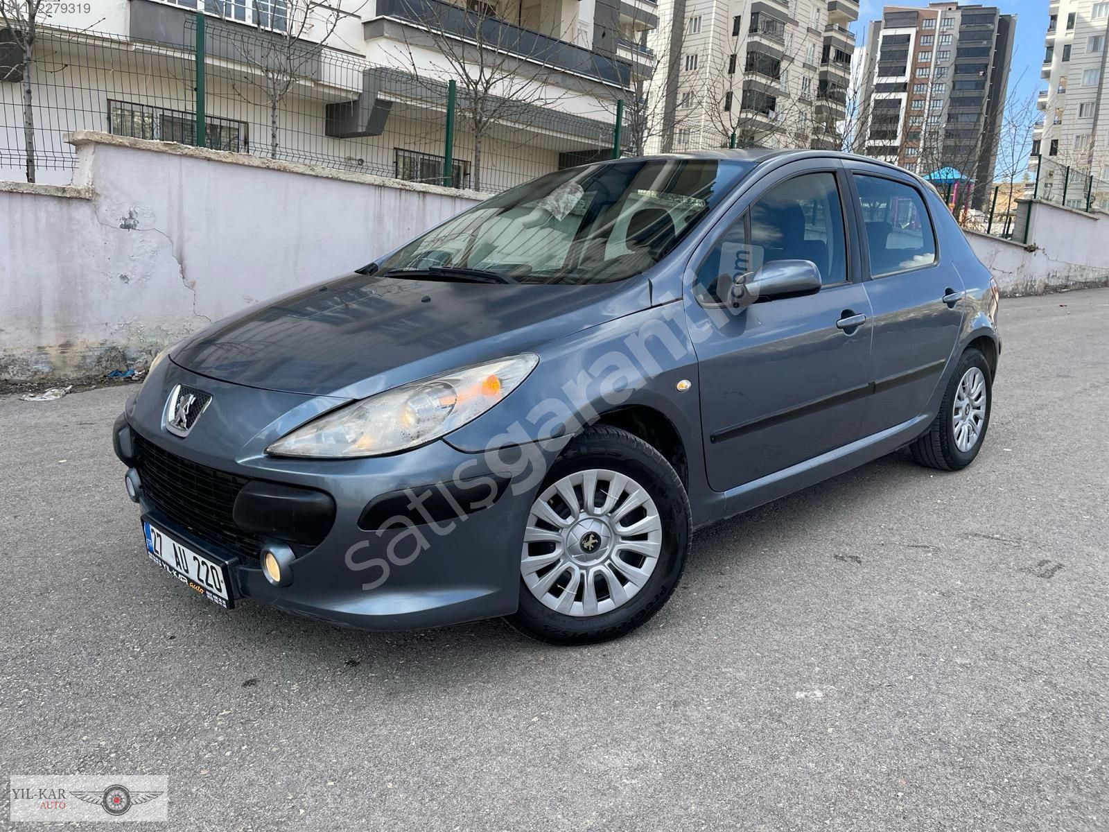 YIL-KAR AUTO' DAN 307 MAKYAJLI KASA PEUGEOT
