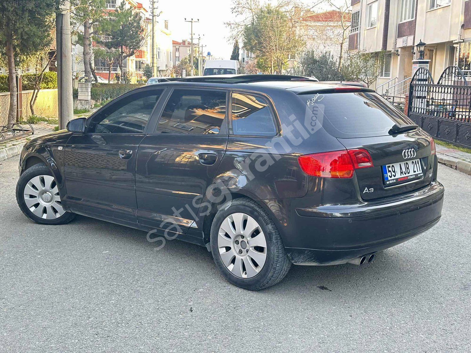 2008 OTOMATİK CAM TAVANLI A3 AUDİ