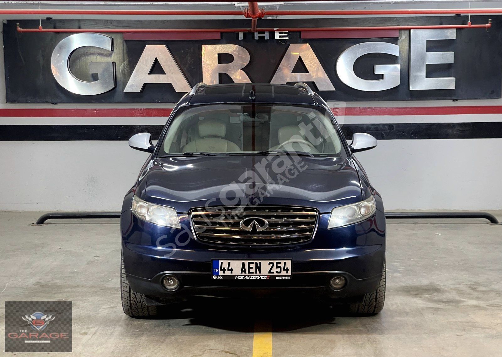 The GARAGE dan KAZASIZ LANSMAN RENGİ TECNOLOJİ PAKET AVUS BLUE