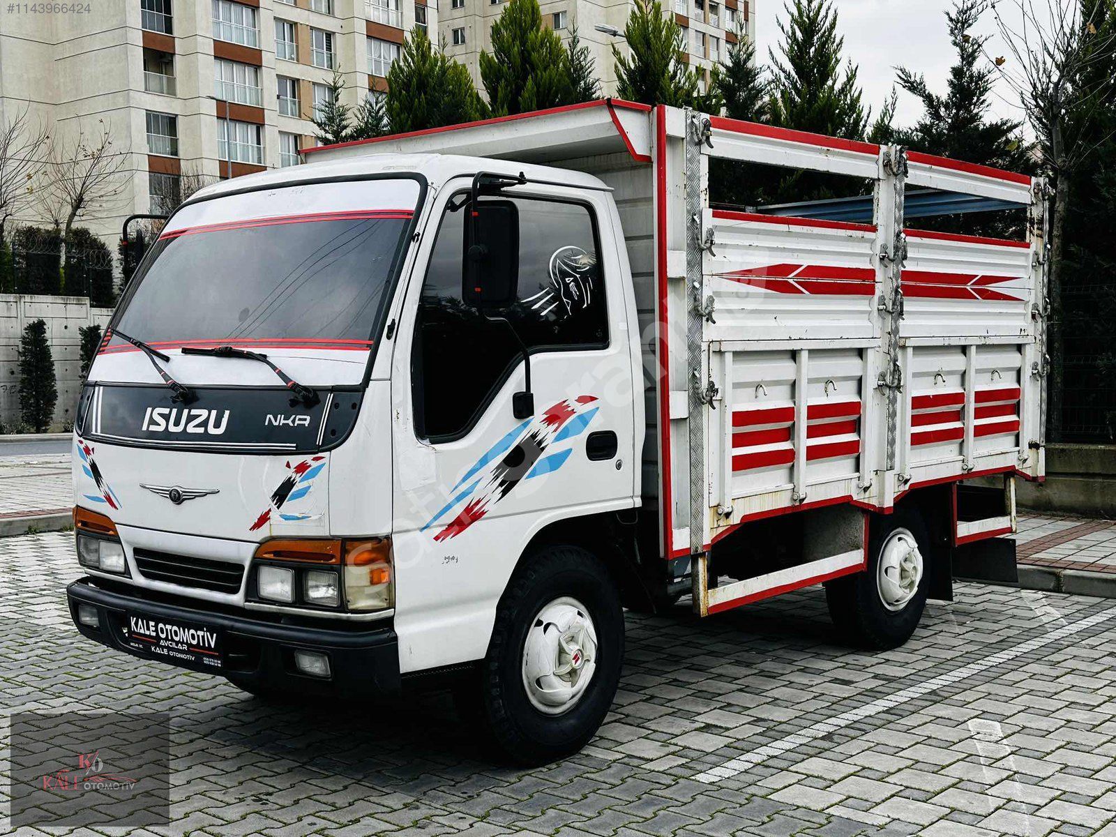 KALE OTOMOTİV'DEN ISUZU NKR TEK TEKER SAC KASALI