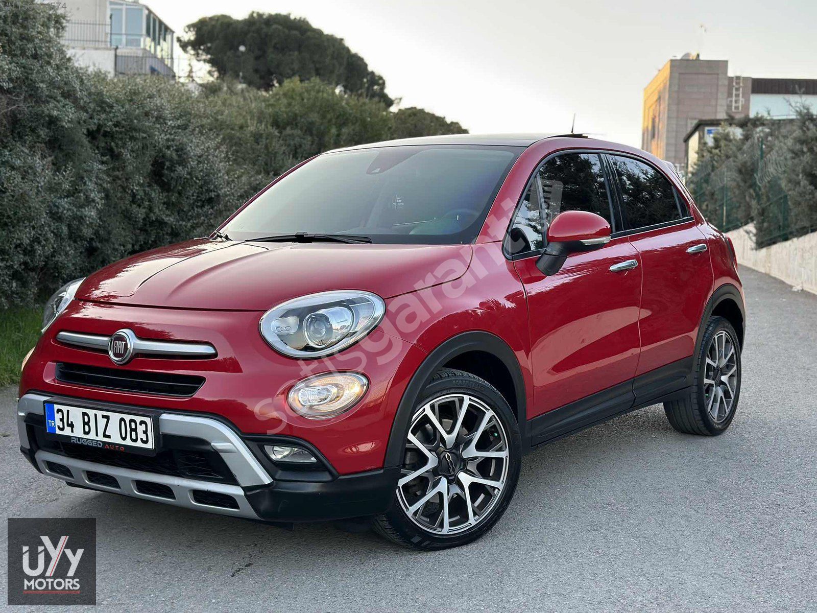 UYY MOTORS'DAN HATASIZ FİAT 500 X CROSS PLUS 1.6 MJET 120HP