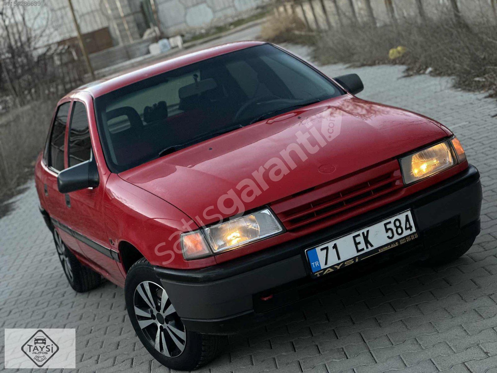 HATASIZ - LOKAL BOYALI - KLİMALI - SIRALI LPG OPEL VECTRA A