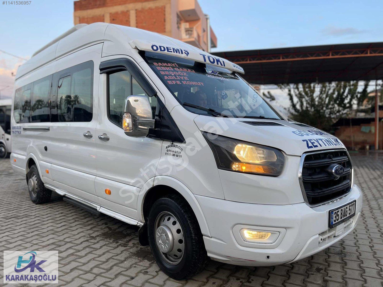 KARAKAŞOĞLU OTOMOTİV 2020 MODEL TRANSİT 16+1 CAMLI VAN DELÜKS