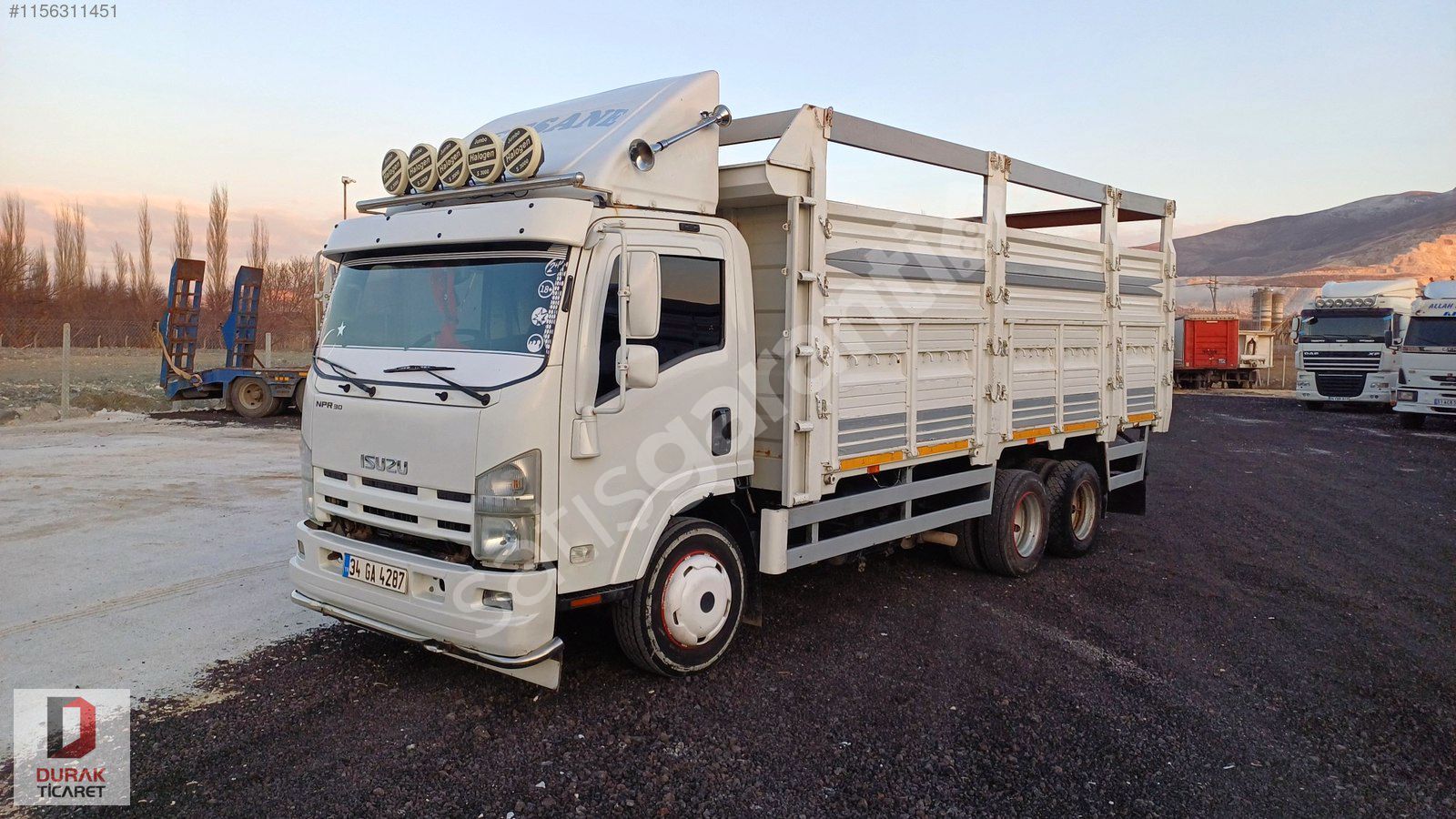 2012 3D ISUZU AÇIK KASA HATASIZ
